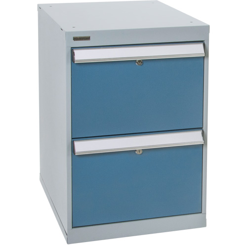 &eacute;tabli &agrave; deux tiroirs sur pi&eacute;destal, 18" la x 21" p x 28" h Oxford Builders Supplies Inc