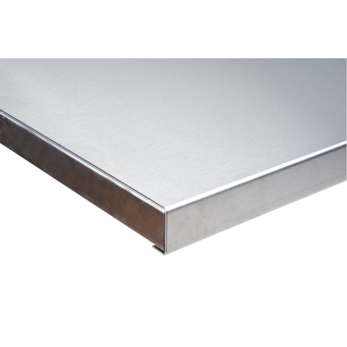 Dessus d'&eacute;tabli en acier inoxydable 304 avec &acirc;me en bois, 30" p x 48" la, 1-3/4" d'&eacute;paisseur Oxford Builders Supplies Inc