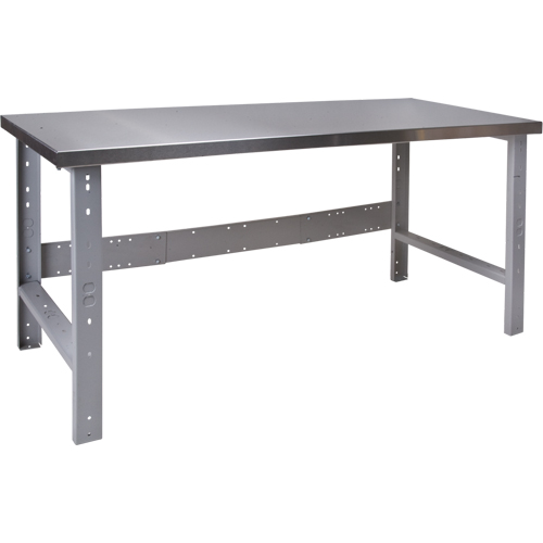 Stainless Steel Top Workbench Oxford Builders Supplies Inc