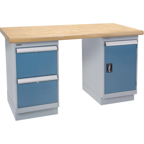 &eacute;tabli robuste, Porte & tiroirs, Cap 1500 lb, 60" la x 36" p, 34" h Oxford Builders Supplies Inc