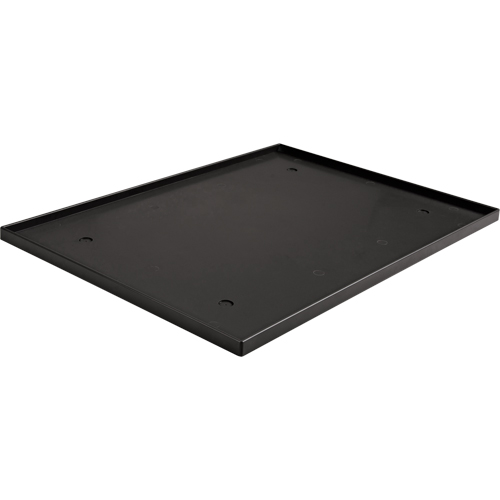 Locker Base Insert, Fits Locker Size 15" x 18", Black, Plastic Oxford Builders Supplies Inc