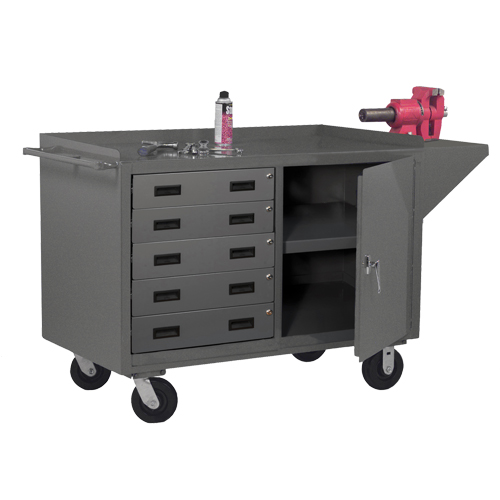 Armoire d'&eacute;tabli mobile, Acier Surface Oxford Builders Supplies Inc