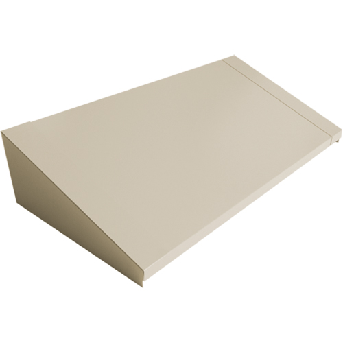 All-Welded Concorde - Heavy-Duty Lockers Sloping Top, 3 Bank, 18" D x 36" W x 6" H, Beige, Steel Oxford Builders Supplies Inc