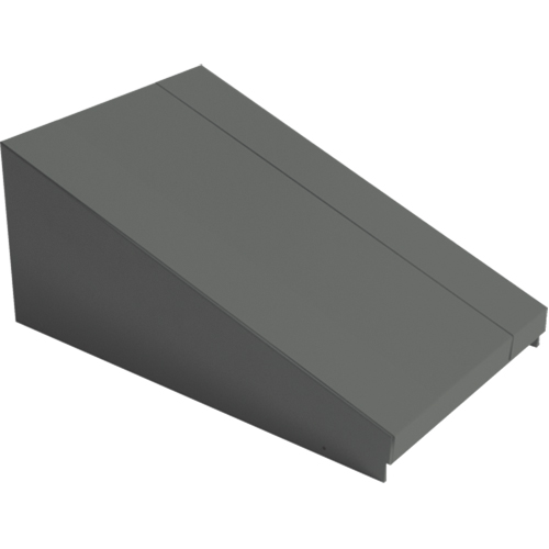 Dessus inclin&eacute; pour casiers robustes enti&egrave;rement soud&eacute; Concorde, Bloc de 1, 18" p x 12" la x 6" ha, Acier Oxford Builders Supplies Inc