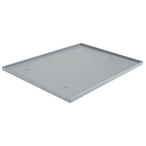 Locker Base Insert, Fits Locker Size 15" x 18", Dark Grey, Plastic Oxford Builders Supplies Inc