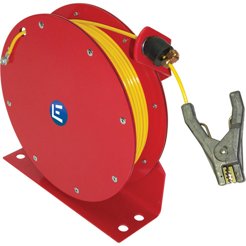 Auto Rewind Grounding Reel, 100' Length, Heavy-Duty Oxford Builders Supplies Inc