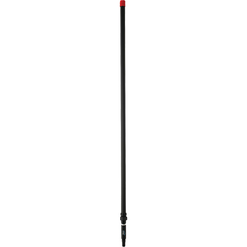 Transport Line Handle, Aluminum/Polypropylene, Telescopic, Euro Threaded Tip, 1-1/4" Diameter, 63" - 109" Length Oxford Builders Supplies Inc
