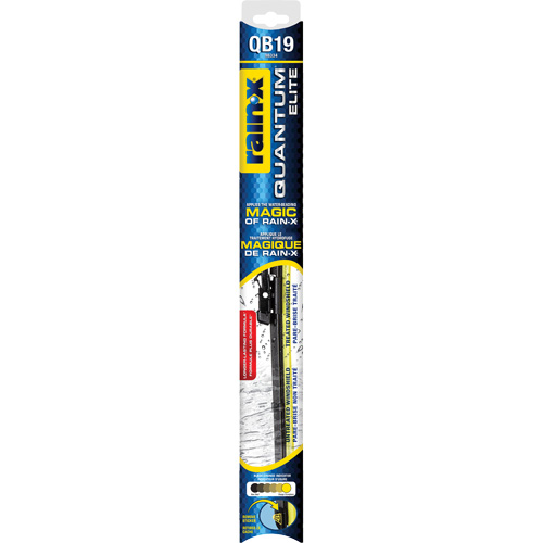 Balai d'essui-glace Quantum Elite avec adaptateurs, 19", Toute saison Oxford Builders Supplies Inc