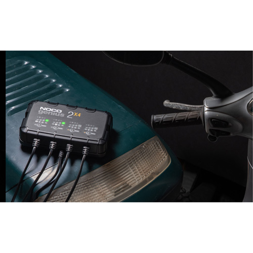 Chargeur de batterie 4 sorties de 8 A Genius 2X4 Oxford Builders Supplies Inc