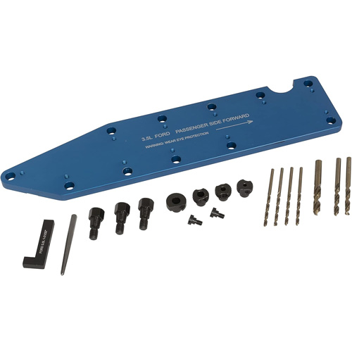 Manifold Drill Template for Ford 3.5L Ecoboost Oxford Builders Supplies Inc