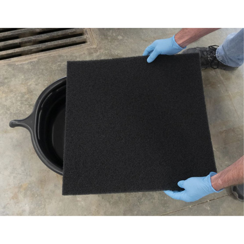 Plateau de drainage ovale noir Oxford Builders Supplies Inc