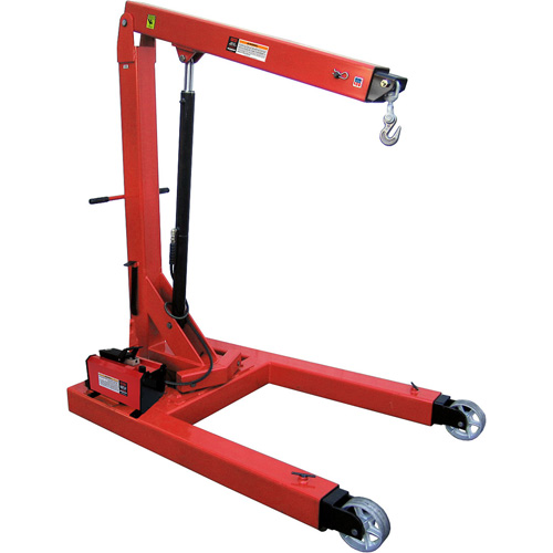 Air Hydraulic Floor Crane, 6000 lbs. (3 tons) Capacity Oxford Builders Supplies Inc