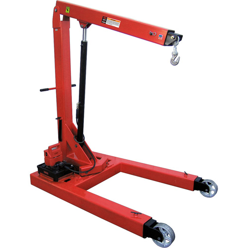 Electro Hydraulic Floor Crane, 6613.87 lbs. (3 tons) Capacity Oxford Builders Supplies Inc
