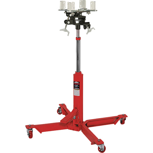 Telescopic Under Hoist Single Pump Transmission Jack, 0.5 Ton(s) Lifting Capacity Oxford Builders Supplies Inc