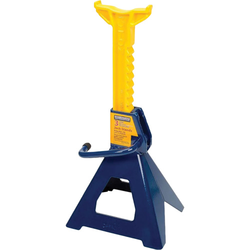Jack Stand, Locking Handle/Ratchet, 3 tons Capacity, 19" H Oxford Builders Supplies Inc