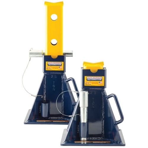 Vehicle Support Stands, Locking Pin, 25 tons Capacity Oxford Builders Supplies Inc