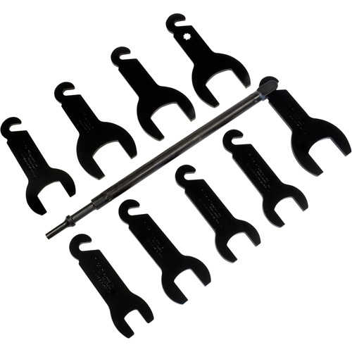 Jeu de 10 cl&eacute;s pneumatiques pour embrayage de ventilateur Oxford Builders Supplies Inc