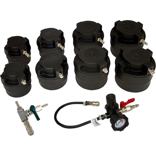 Trousse de test du syst&egrave;me d'air turbo HD avec adaptateur fumig&egrave;ne 10 mcx Oxford Builders Supplies Inc