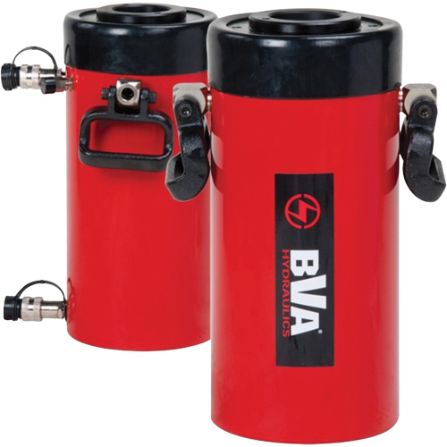Double Action Hollow Hole Hydraulic Cylinder, 10.13" Stroke, 100 Ton(s) Capacity, 10000 PSI Oxford Builders Supplies Inc