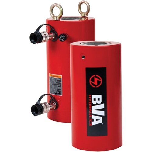 High Tonnage Double Acting Hydraulic Cylinder, 9.84" Stroke, 100 Ton(s) Capacity, 10000 PSI Oxford Builders Supplies Inc