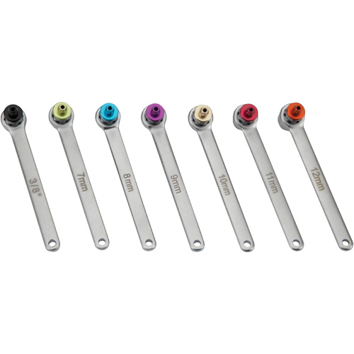 Jeu de cl&eacute;s pour purge de freins 8 mcx Oxford Builders Supplies Inc