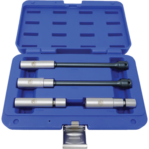4-Piece Euro Spark Plug Swivel Socket Set, 3/8" Drive Oxford Builders Supplies Inc