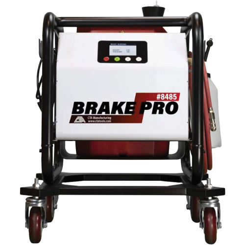 Purgeur de frein &eacute;lectrique &agrave; pression Brake-Pro &agrave; cadre court Oxford Builders Supplies Inc