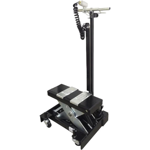 Cric de service de plancher &agrave; profil bas, 12 tonne(s) Capacit&eacute;, 7-1/2" Abaiss&eacute;e, 15" &eacute;lev&eacute;e, Air comprim&eacute;/hydraulique Oxford Builders Supplies Inc