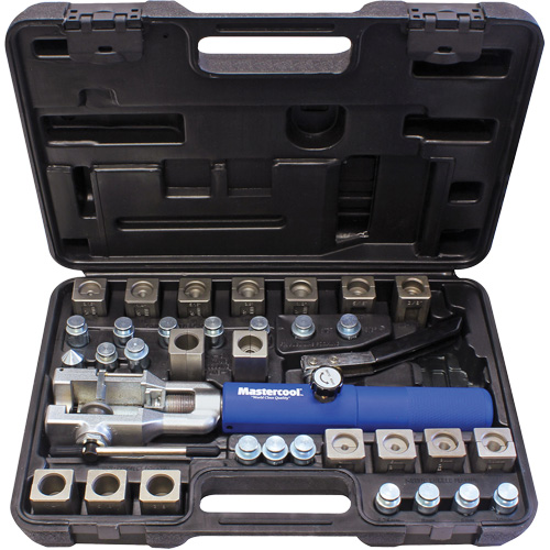 Jeu d'outils &agrave; &eacute;vaser hydraulique universel avec manche bleu & jeu d'adaptateurs Oxford Builders Supplies Inc