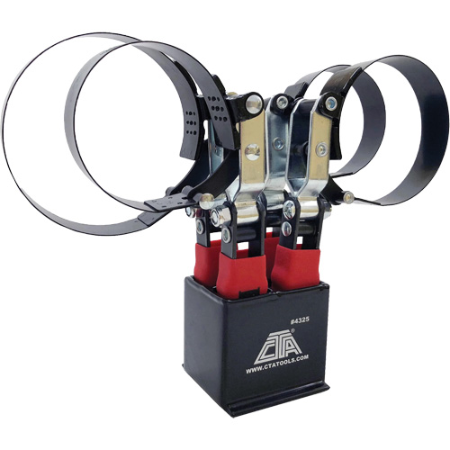 Ensemble de 4 cl&eacute;s pour filtre &agrave; huile avec support Oxford Builders Supplies Inc