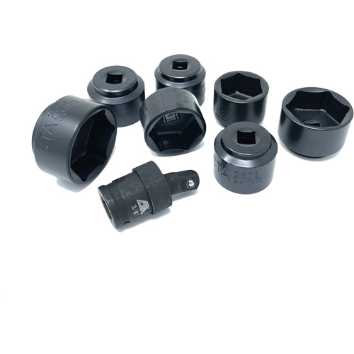 Ensemble de douilles pour filtre &agrave; huile &agrave; profil extra-bas, 8 morceaux Oxford Builders Supplies Inc