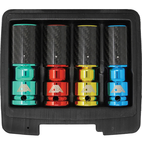Jeu de douilles pour &eacute;crous de roue avec manchons en fibre de carbone Oxford Builders Supplies Inc