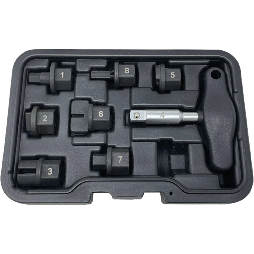 Trousse d'outils pour bouchons de vidange dhuile 8 morceaux Oxford Builders Supplies Inc