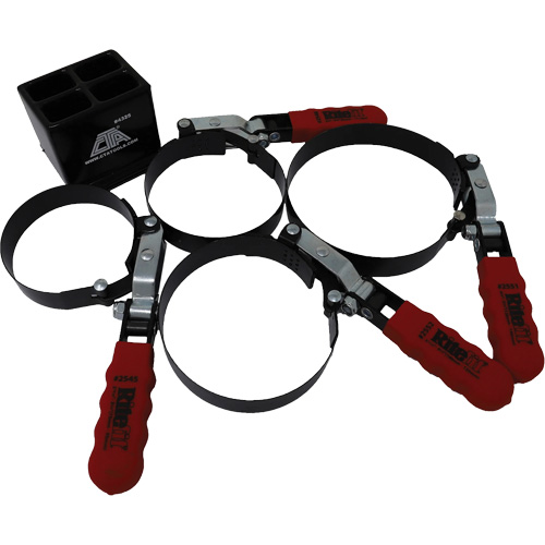 4 Pc. Oil Filter Wrench with Stand Oxford Builders Supplies Inc