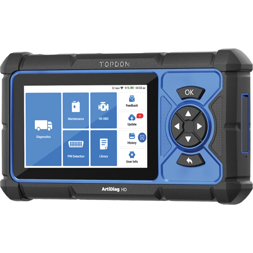 ArtiDiag HD 5" Heavy-Duty Scan Tool with Service Functions Oxford Builders Supplies Inc
