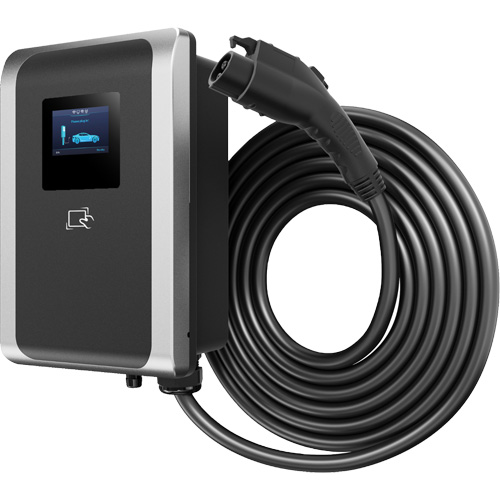 Chargeur pour VE commercial PulseQ AC Max, 48 A, Niveau 2 CA, Connecteur Type 1 (SAE J1772) Oxford Builders Supplies Inc