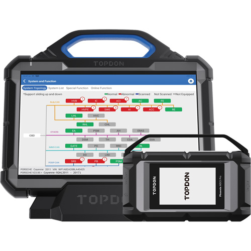 Phoenix Max Basic 13.3" OE-Level Scan Tool, Docking Station, & Cloud-Based Programming Oxford Builders Supplies Inc
