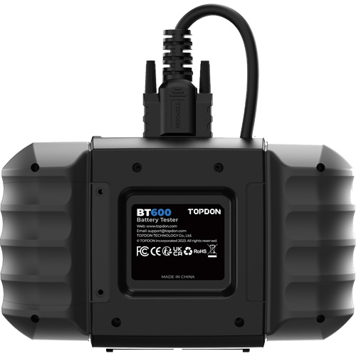 BT600 12V Battery & 12V/24V System Tester with Built-in Printer Oxford Builders Supplies Inc