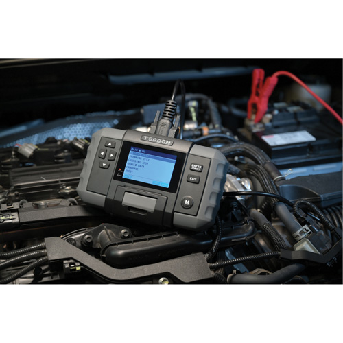BT600 12V Battery & 12V/24V System Tester with Built-in Printer Oxford Builders Supplies Inc