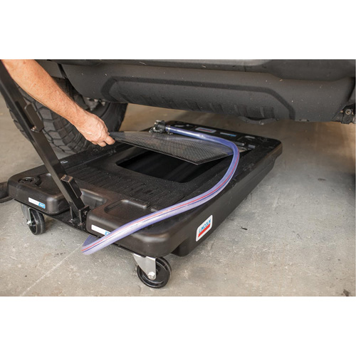 Low Profile Polypropylene Portable Oil Drain Oxford Builders Supplies Inc