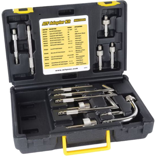 ATF Refill & Evacuation Kit with 13 Adapters Oxford Builders Supplies Inc