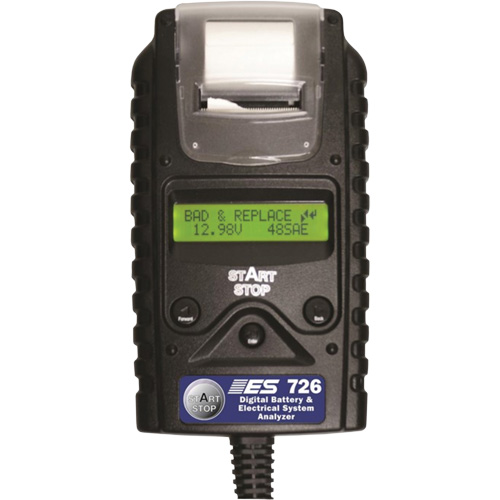 Digital Battery & Electrical System Analyzer with Printer Oxford Builders Supplies Inc