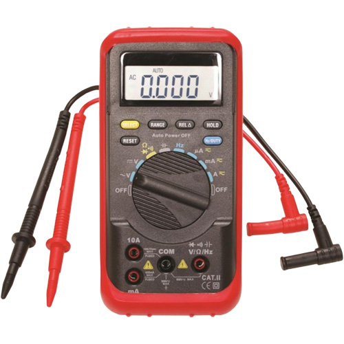 Auto-Ranging Digital Multimeter with Holster Oxford Builders Supplies Inc