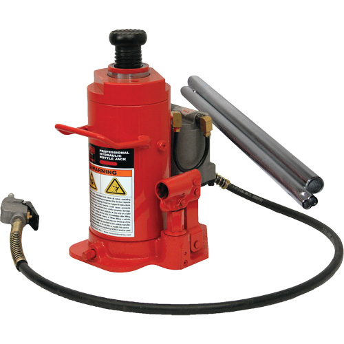 Standard Height Bottle Jack, 12 Ton(s), Air Hydraulic, 19-3/4" Raised Height Oxford Builders Supplies Inc