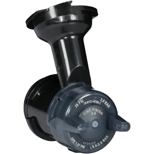 Performance Gravity Fine Finish Atomizing Head - White Oxford Builders Supplies Inc
