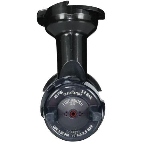 Performance Gravity Fine Finish Atomizing Head - Red Oxford Builders Supplies Inc