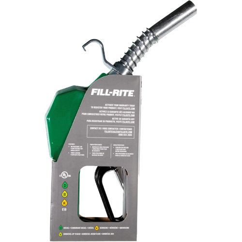 Pistolet de distribution automatique vert pour essence Oxford Builders Supplies Inc