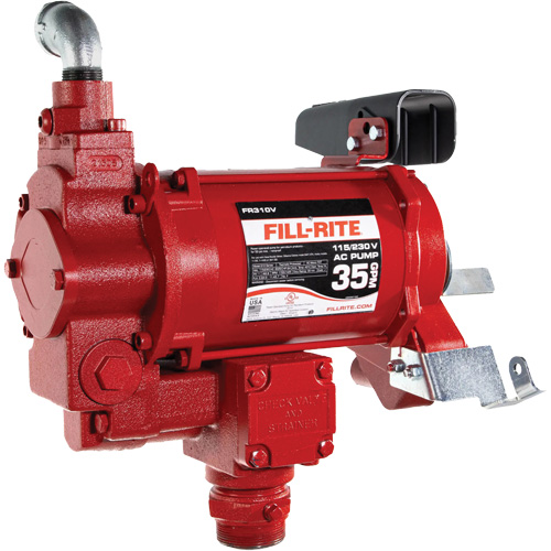 Pompe de transfert de carburant 115/230 V c. a. Oxford Builders Supplies Inc