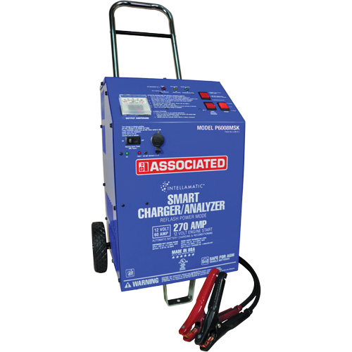 Battery Charger, Analyzer & Power Supply with Memory Saver Capability Oxford Builders Supplies Inc