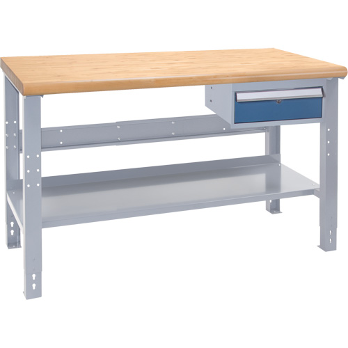 Industrial Duty Workbench, 1000 lbs. Cap., 72" W x 30" D, 34" H Oxford Builders Supplies Inc